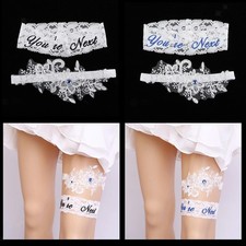 2 Packs Lady Stretch Lace Leg Garter Belt Thigh Strap Roleplay
