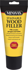 6 Oz 42852 Natural Stainable Wood Filler Interior/Exterior Wood Filler