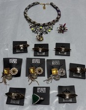 12 Erickson Beamon Rocks Jewelry Pieces Brooc...