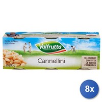 8X Multipack Valfrutta Cannellini Bohnen 400G X3