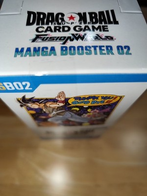Dragon Ball Super Card Game Fusion Wolrd MANGA Booster 02 Box