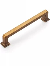 Amerdeco 6 Pack Antique Brass Cabinet Pulls 5 Inch Hole Centers Kitchen Cabinet