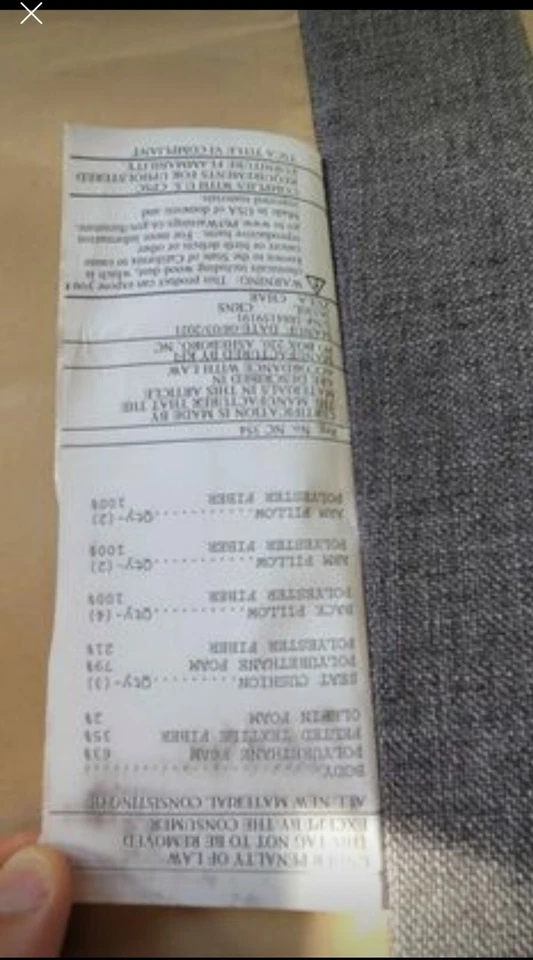 Left facing chase and sofa set living room - Image 4 of 4