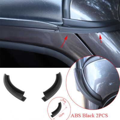 Roof Rainwater Shield Diversion Slot Extend For Jeep Wrangler JL JT Gladiator