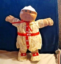 Handmade Cabbage Patch Kid CPK doll Romper/Outfit Hat Shoes Preemie size no doll