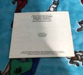 Nintendo NES Video Game Hoops with manual