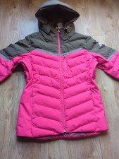 Spyder Brisk Ski Puffer Jacket Synthetic Down Coat Womens M Medium $299 pink