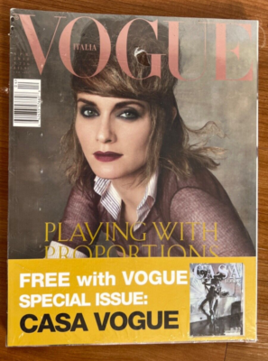 Sealed VOGUE Italia & Casa April 2010 STEVEN MEISEL Amber Valletta