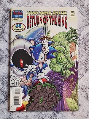 Sonic Super Special #4 - Sonic The Hedgehog - 1998 - Return Of The King 