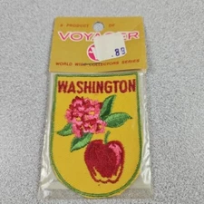 Voyager Emblems Patch Washington State Vintage 