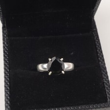 Black Onyx Gemstone 925 Sterling Silver Ring Handmade Jewelry Ring For Gift