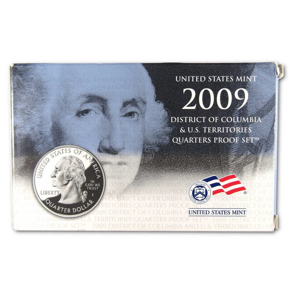 2009 D.C. & U.S Territories Quarter Clad Proof Set U.S. Mint OGP COA - Image 4 of 4