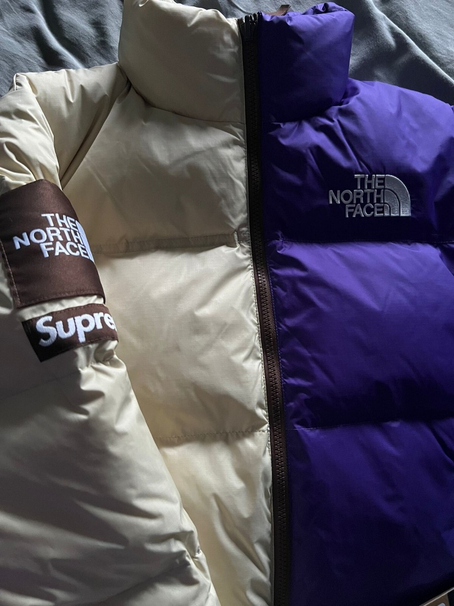 Purple Tnf X Supreme 2019 Supreme X The North Face Nuptse Split