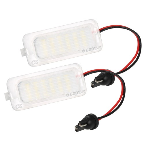 2Pcs 12V LED Number License Plate Light Lamp For Ford Focus 5D Fiesta
