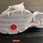 Baskets basses Nike Air Jordan 14 XIV Supreme rétro blanches homme US9,5 neuves