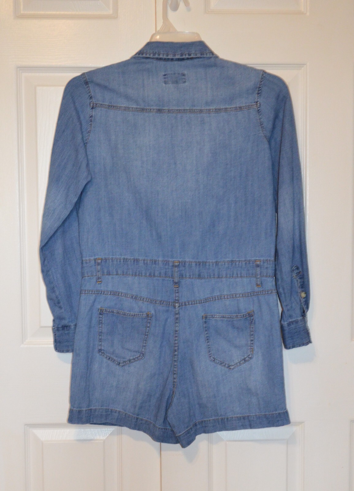 Universal Thread Lightweight Denim Long Sleeve Ro… - image 3