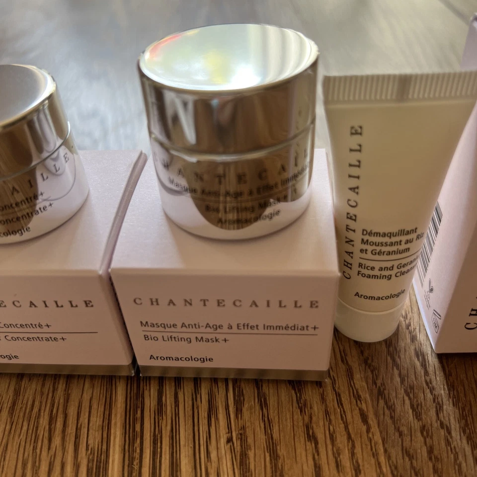 Chantecaille Stress Repair Concentrate BioLifting mask Rice Foaming cleanser NEW - Image 3 of 4