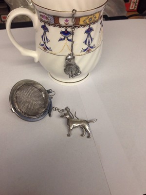 Bullterrier 2 Zoll Tee Kugel Mesh Infuser Edelstahl Kugel Sieb D23