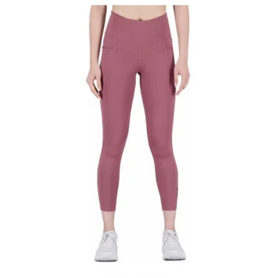 New Balance Women's Shape Shield 7/8 High Rise Pocket Tights Pink NWT Size  Large