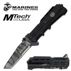 USMC Liberty Folding KNIFE Marines Linerlock Manual Folder URBAN CAMO - MTech — photo 7