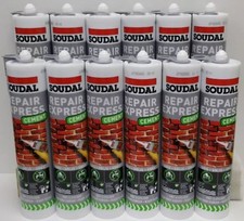 Soudal Express Premium Ready Mix Cement Repair Cartridge 300ml Tube Grey Box 12