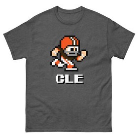 Cleveland Browns NES Football Player 8-bit Tecmo Super Bowl Nintendo T-Shirt