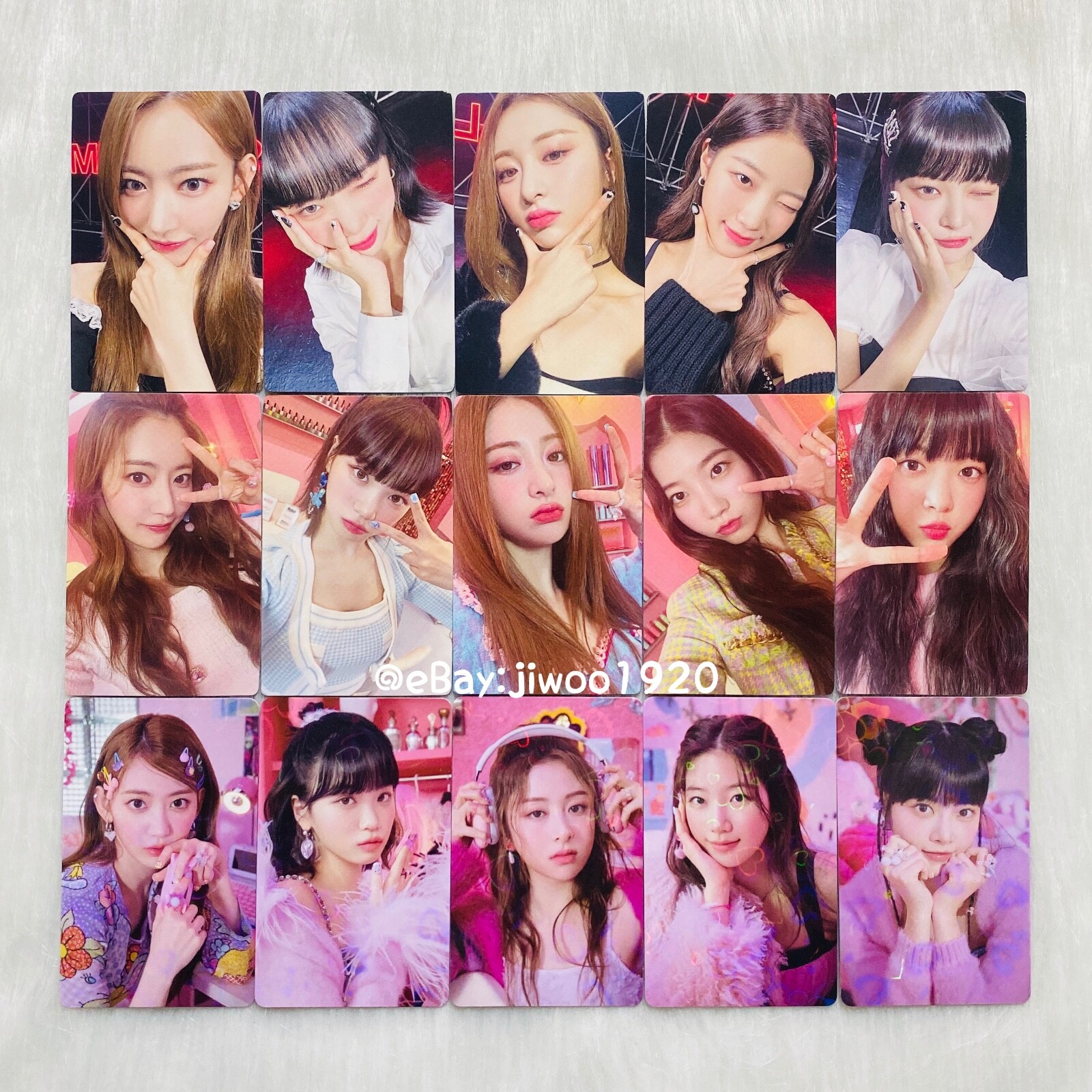 LE SSERAFIM - FEARLESS JAPANESE Ver. OFFICIAL PHOTOCARD + WEVERSE 