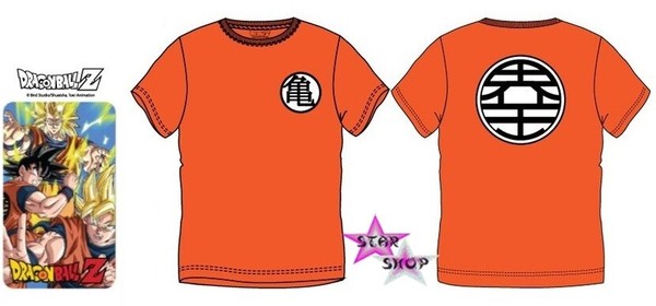 CAMISETA DRAGON BALL Z MANGA CORTA ALGODON CHICO ADULTO LICENCIA ORIGINAL SHIRT