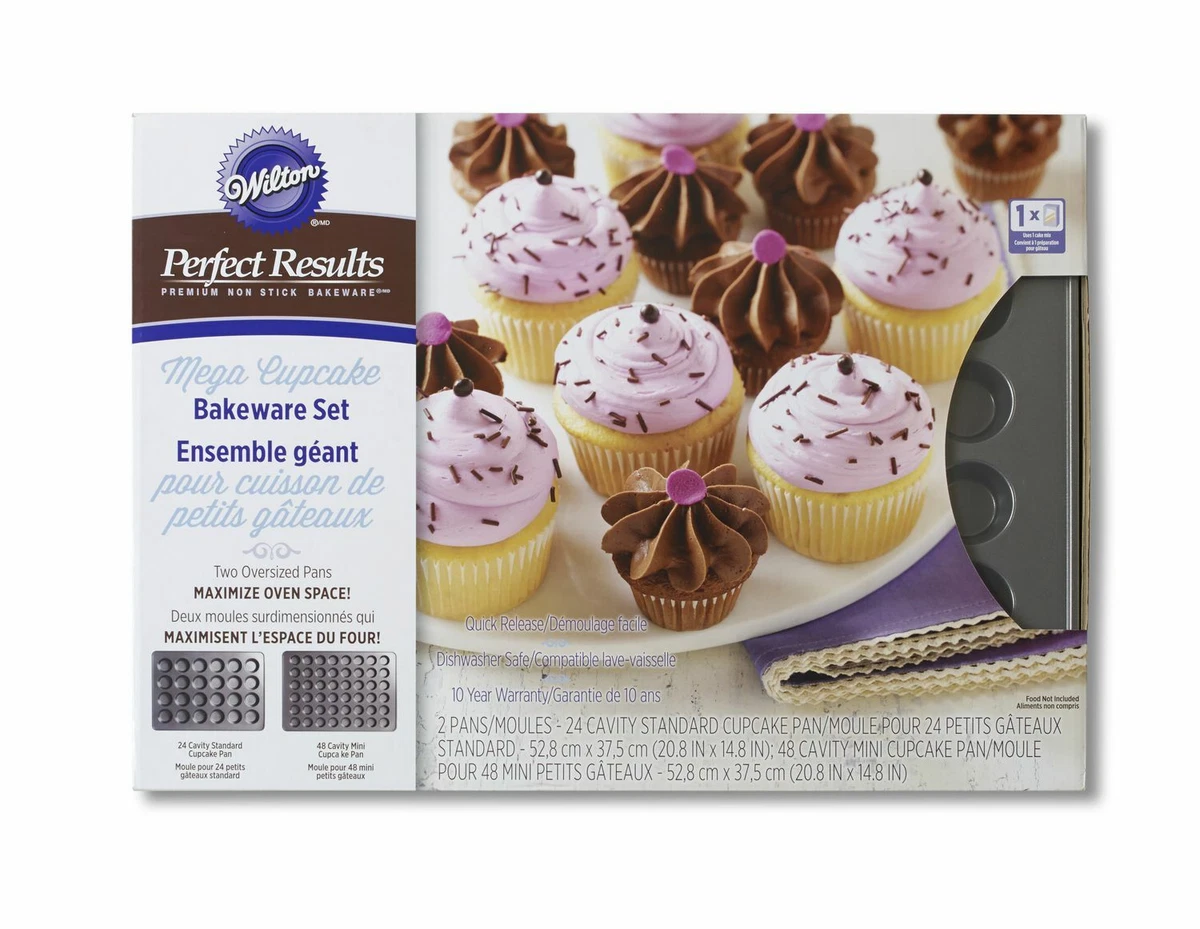 Wilton Perfect Results Mega Muffin Pan, 24-cavity 