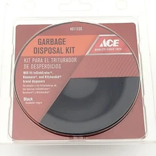 ACE 4011220 Garbage Dosposal Kit Black Fit InSinkErator-Kenmore & KitchenAid New