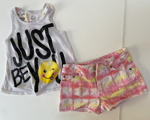 JUSTICE GIRLS SIZE 10 LOT OF 22 PIECES CLOTHES OUTFITS/SHIRTS/SHORTS/SKIRTS - Picture 6 of 22