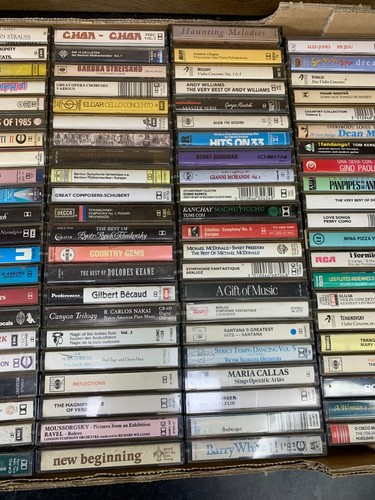 100 x Vintage Cassette Tapes Job Lot Collection Classic All Titles as pictured - Picture 5 of 7