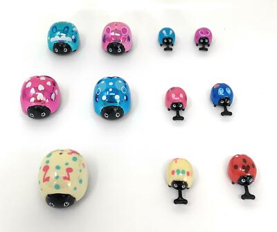 modern petsモダンペッツpainter ladybugテントウムシ３色 Little Live Pets - LADYBUGS Interactive Pets 5 ADULTS & 6 BABIES