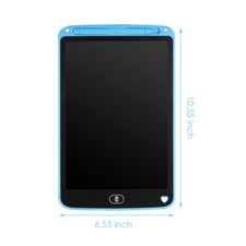 10.5" Kids Color LCD Drawing Tablet Blue - Toddler Play  Home Creativity