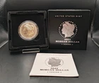 2021 Denver Mint Uncirculated Morgan Silver Dollar $1 in OGP w/ COA