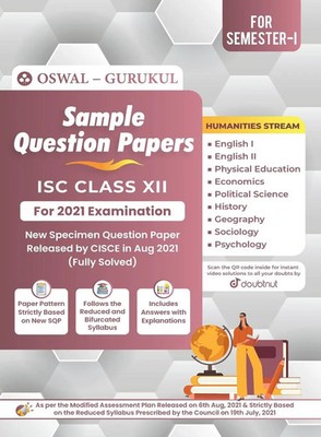 Oswal (u. a.) | Sample Question Papers for ISC Humanities Stream | Taschenbuch