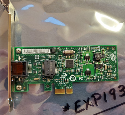EXPI9301 Gigabit CT Ethernet network adapter RJ45 10/100/1000 Base-T PCIe Used