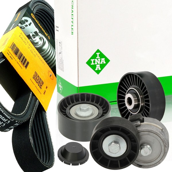 Conti 6PK1230 Keilrippenriemen-Satz + Spanner FüR Fiat Punto 1.9-image