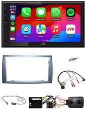 JVC Bluetooth USB Lenkrad 2DIN DAB Autoradio für Peugeot 308 07-09 40pin silber