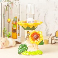 Hamster-Wasserflasche, Kreative Sonnenblumenform, FüR MäUse, RennmäUse,