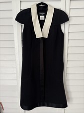 Authentic CHANEL BLACK DRESS Size 40 Made In France 2012 Vintage