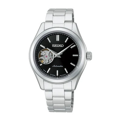Seiko HFB008J Damen Seiko Selection Schwarz Silber Japan Neu