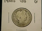 1900 S   Barber Quarter  Item # 9333