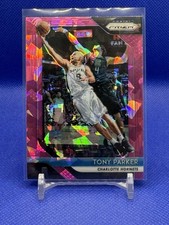 2018-19 Panini Prizm Prizms Pink Ice #10 Tony Parker Spurs