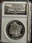 1887-CC Morgan Silver Dollar $1 DMPL (Deep Mirror Proof-Like) KM#110 — photo 1