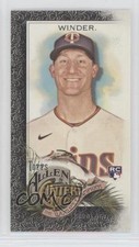 2022 Topps Allen & Ginter Mini Black Border Josh Winder #294 sl3