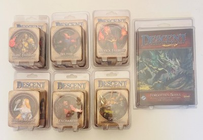 Descent Journeys in the Dark Expansions - Lieutenant Packs + Coop Expansion NEW
