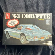Amt 63 Corvette Stingray 25th Anniversary Street Rod Model Kit 6550