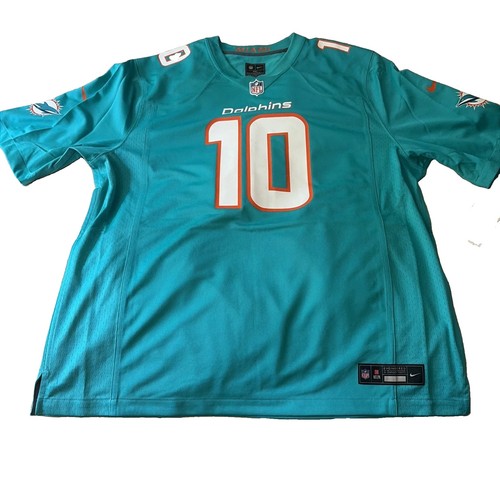 Nike Men’s Miami Dolphins Tyreek Hill Jersey Aqua Blue NFL New w/ Tags Size XXL