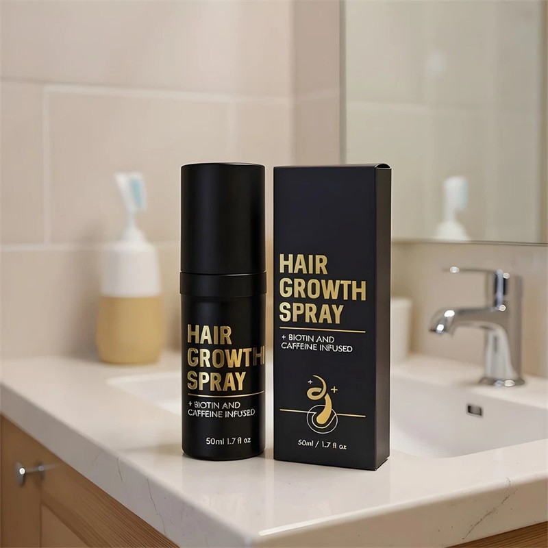 HaloGrow Hair Growth Spray 50ml Natural Hair Thickening Gentle Regrowth Mist